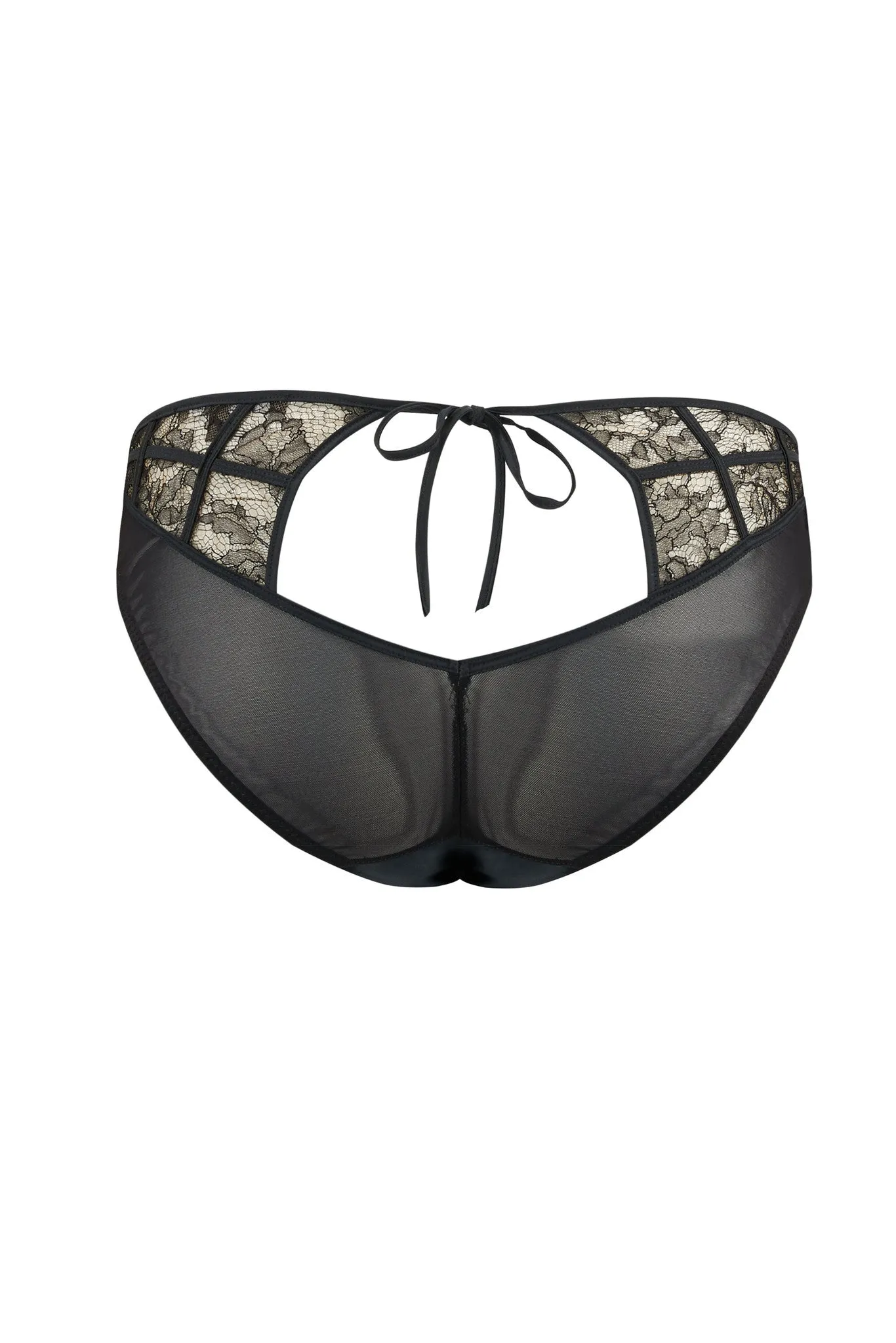 Xena Black Ouvert Brief