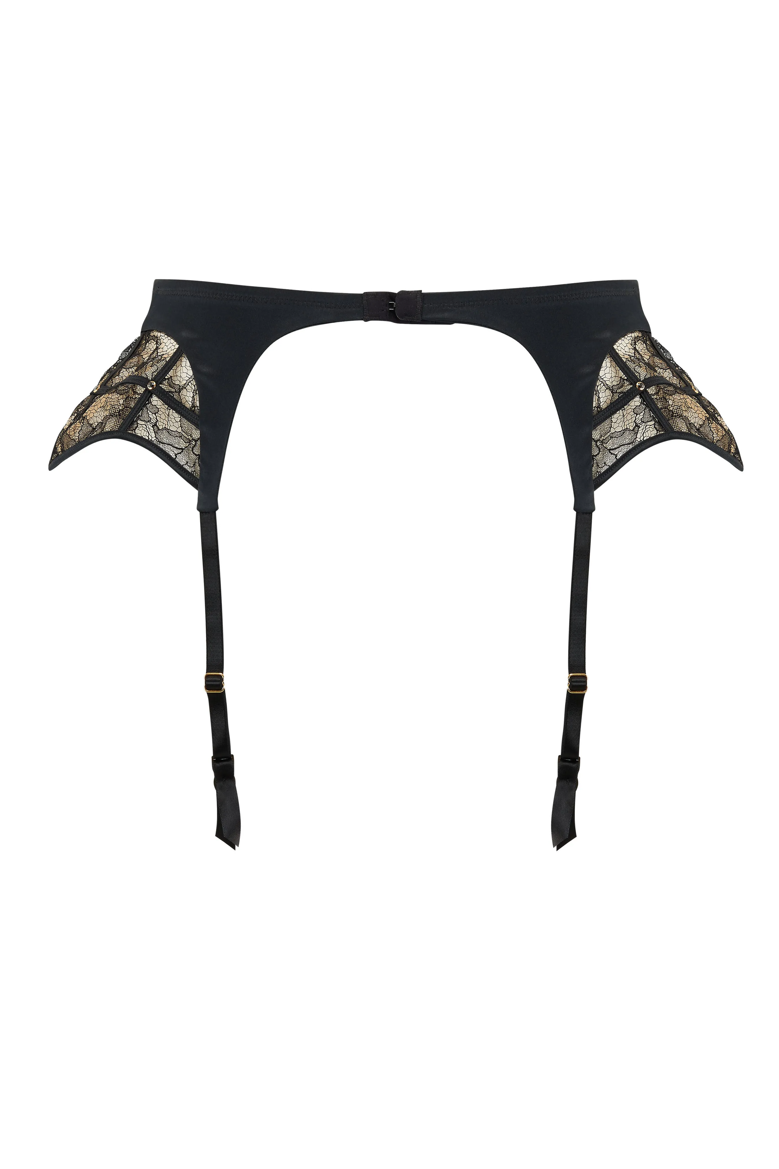 Xena Black Suspender