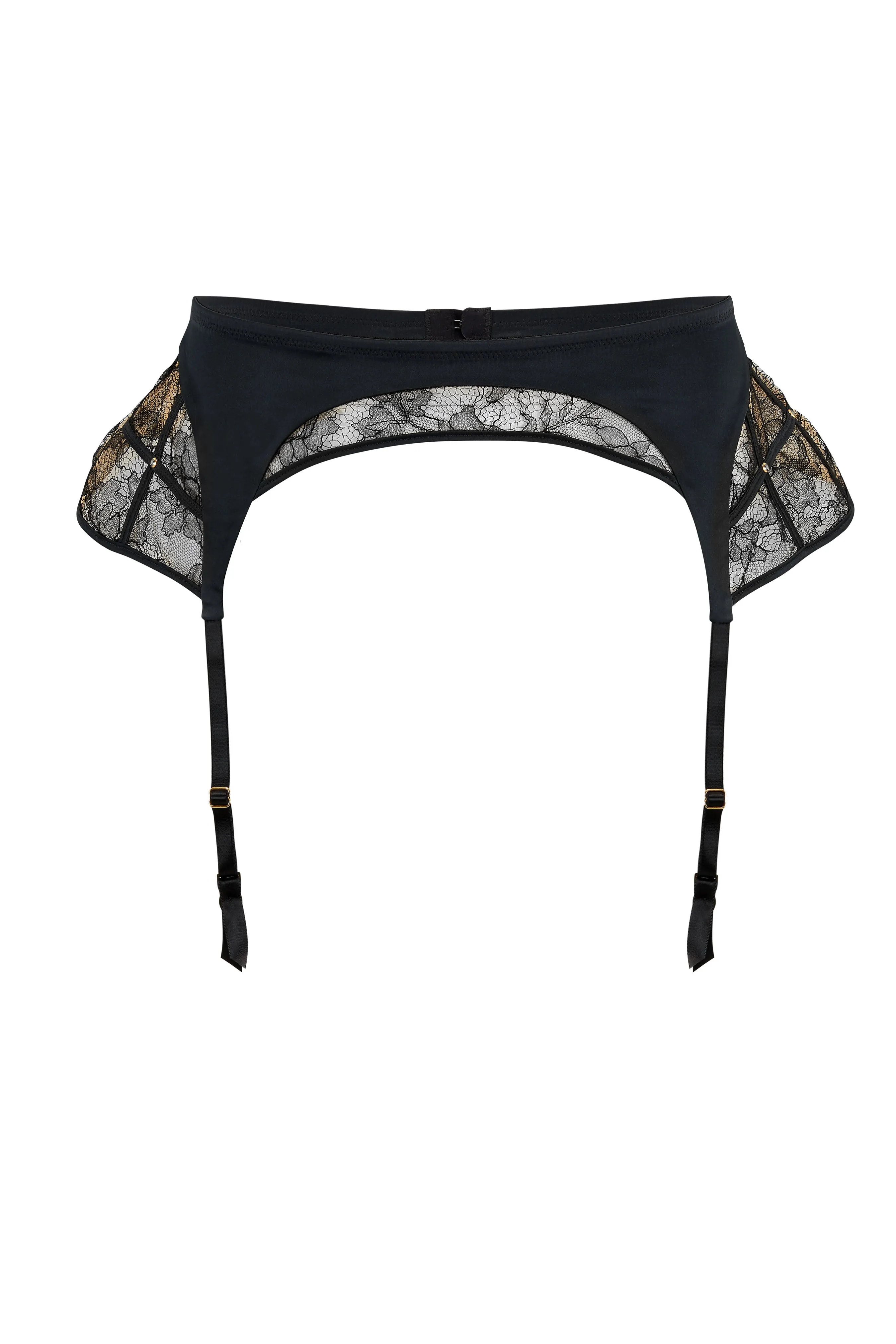 Xena Black Suspender